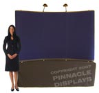 Eclipse 8ft pop-up tabletop trade show display