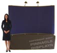 8ft table top pop-up trade show displays
