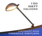 Eclipse trade show display 150 watt halogen display light